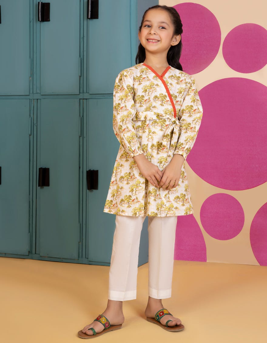 Multicolor Lawn Girls 2 Piece Stitched | Jgkl-S-Jk2-23-5605