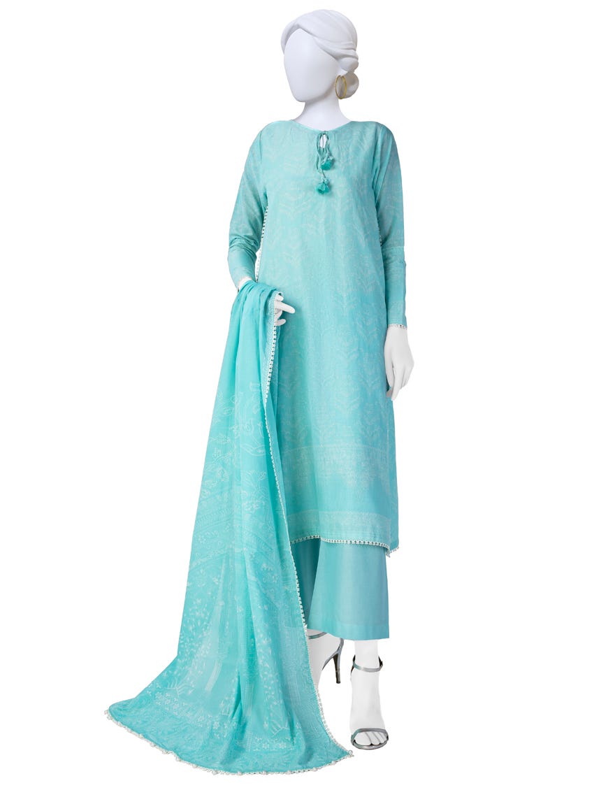 Green Lawn Unstitched 3 Piece Dress | Jlawn-S-23-585