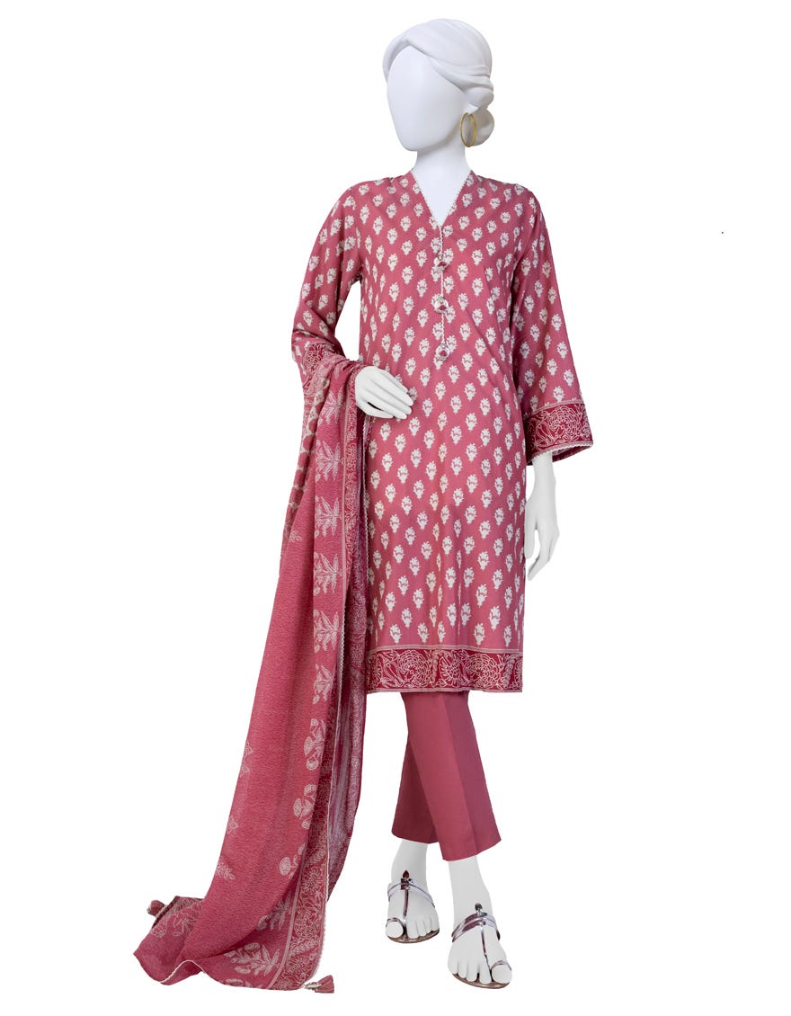 Multicolor Lawn Unstitched 3 Piece Dress | Jlawn-S-23-624