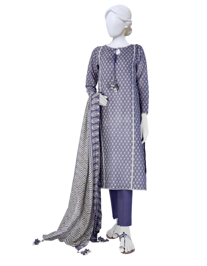 Pistachio Lawn Unstitched 3 Piece Dress | Jlawn-S-23-629