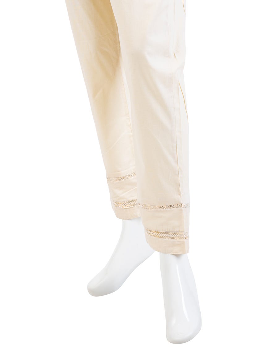 Off White Dyed Trousers | Jjlt-S-23-8021G
