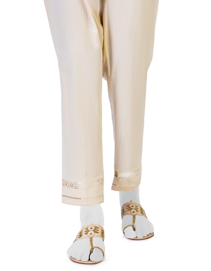 Beige Dyed Trousers | Jjlt-S-23-8022G