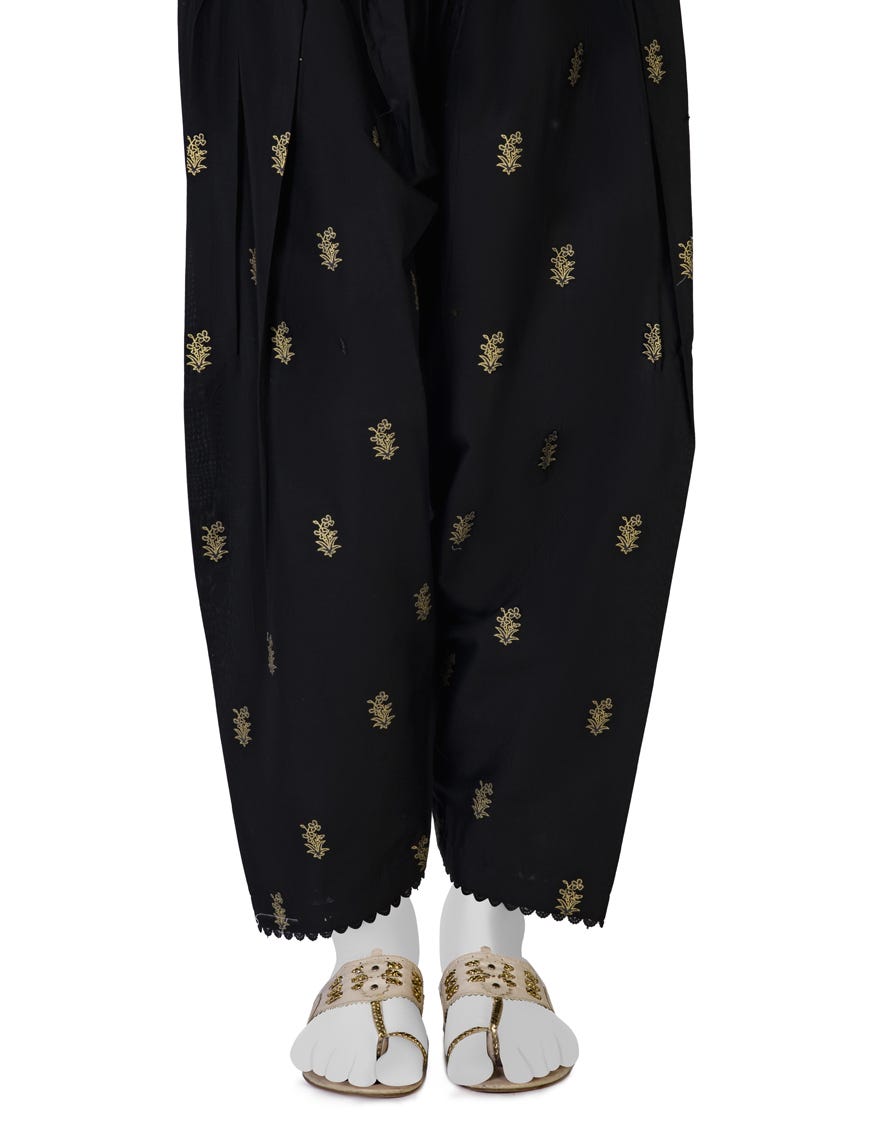 Black Lawn Trousers | Jjlt-S-23-8031B