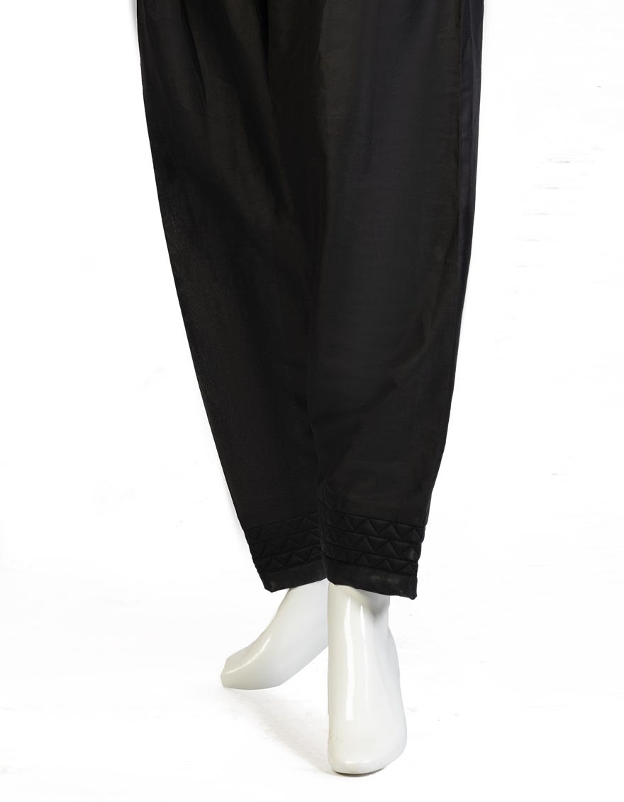 Black Lawn Shalwar | Jjlt-S-23-8031C