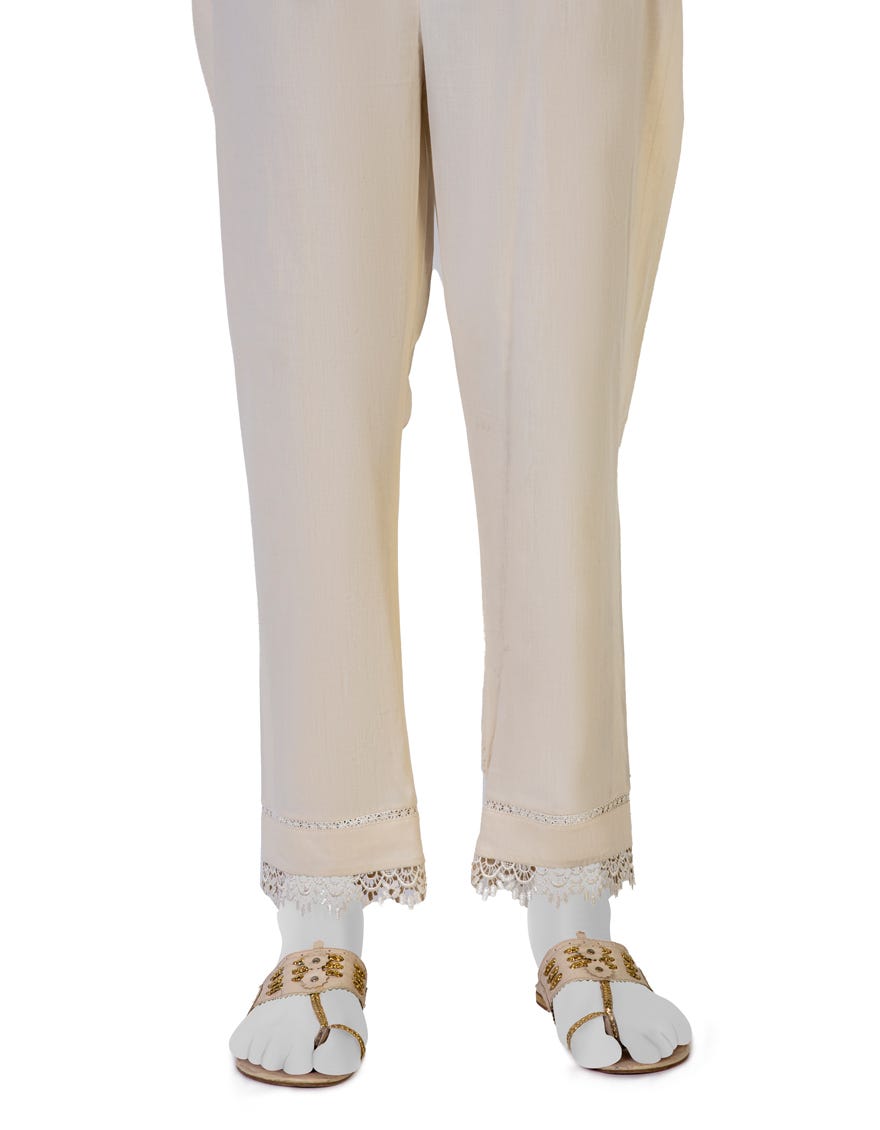 Beige Lawn Trousers | Jjlt-S-23-8066