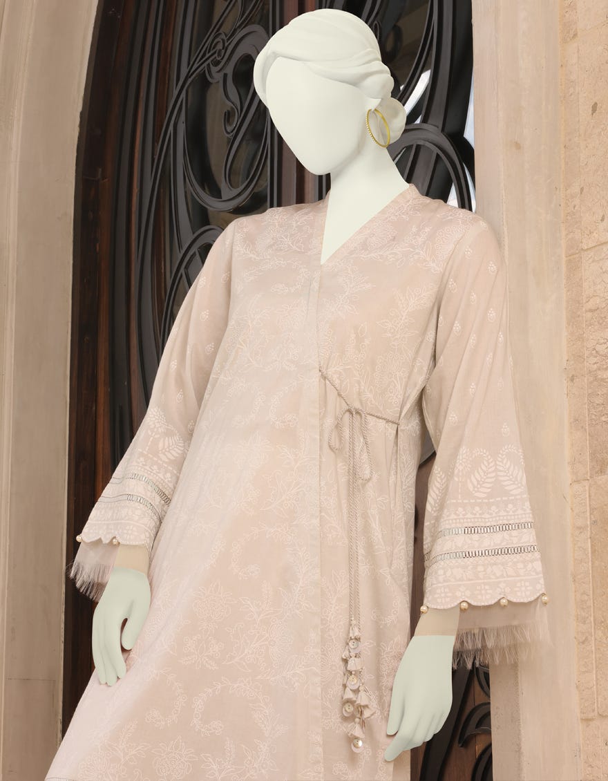 Ash White Lawn Unstitched 1Pc | Jlawn-S-Jsu-23-901 Pore