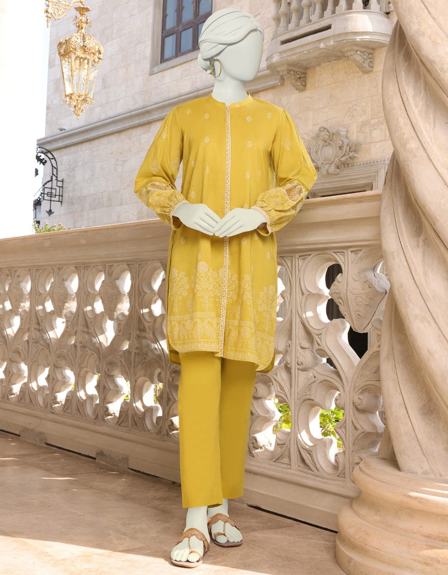 Lime Green Lawn Unstitched 1Pc | Jlawn-S-Jsu-23-902 Palam