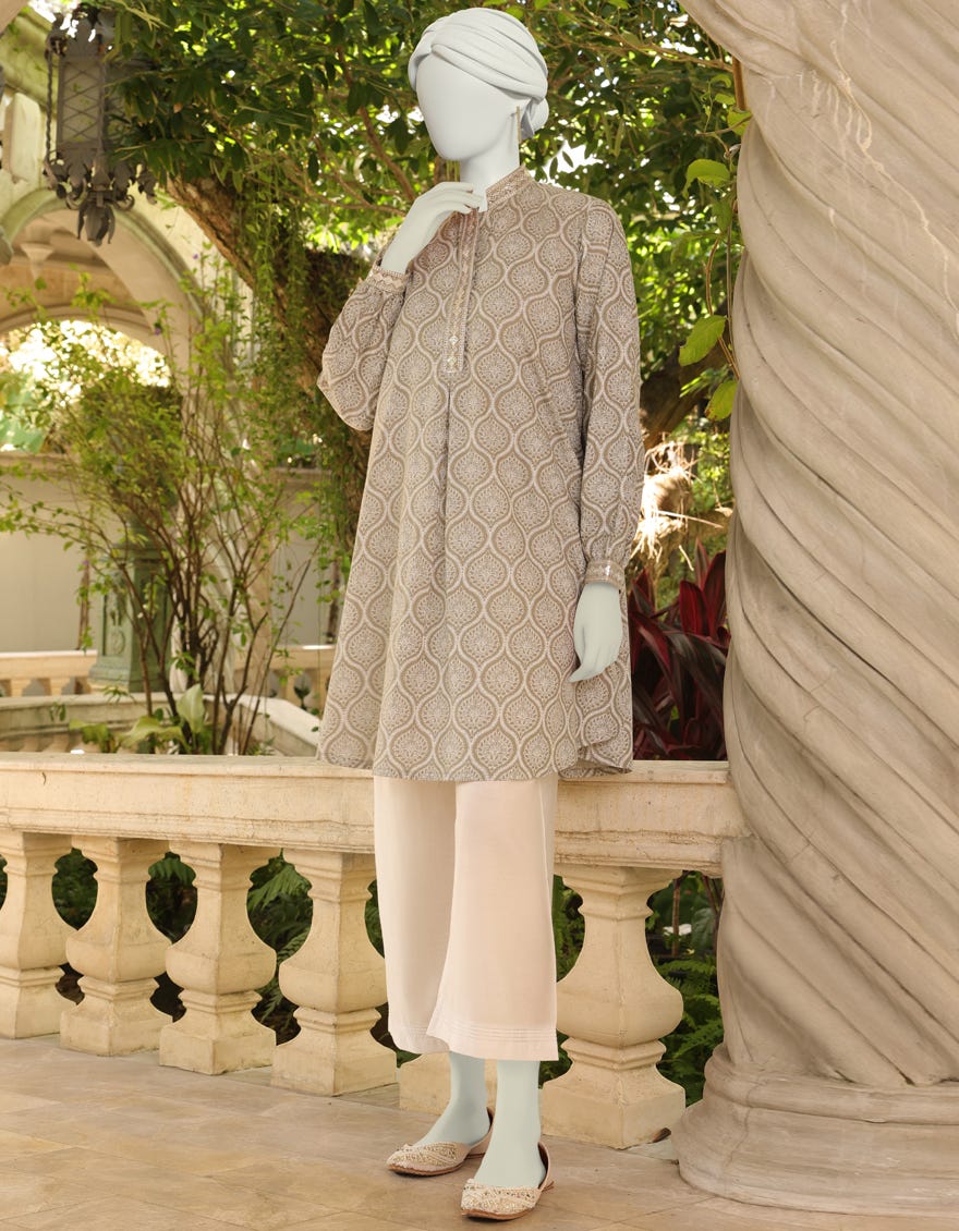 Green Lawn Unstitched 1Pc | Jlawn-S-Jsu-23-906 Ines