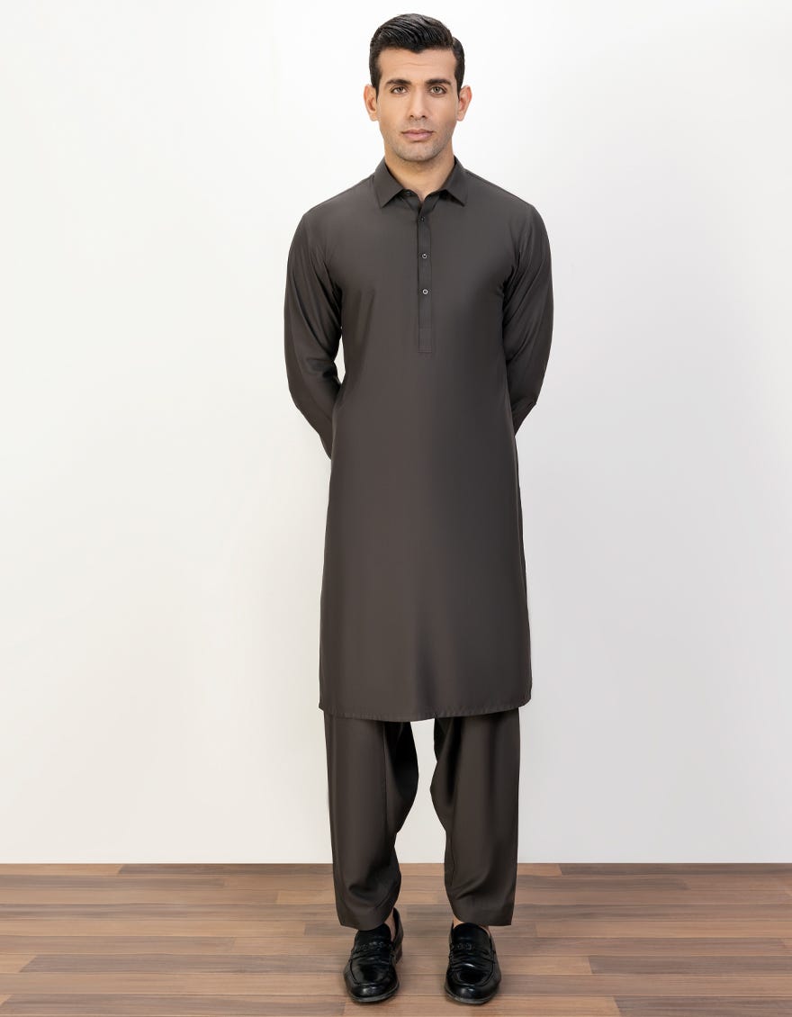 Blended Unstitched Kameez Shalwar Fabric | Jjms-2396