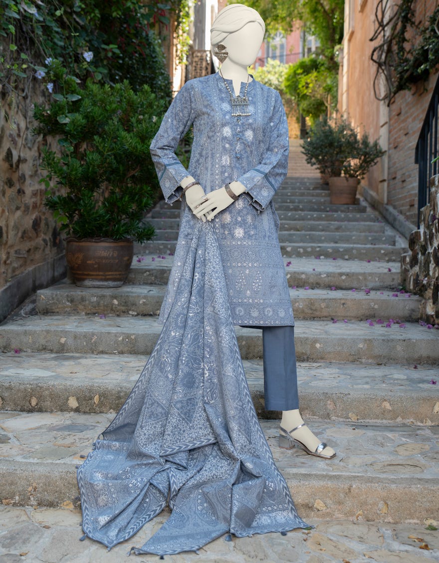 Grey Lawn Unstitched 3 Piece Dress | Jlawn-S-24-110 Sunehra-4
