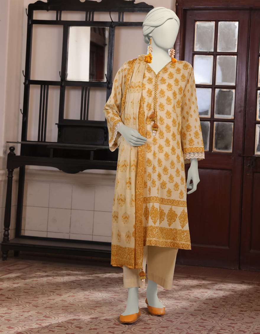 Multicolor Lawn Unstitched 2 Piece Dress | Jlawn-S-Jds-24-1121