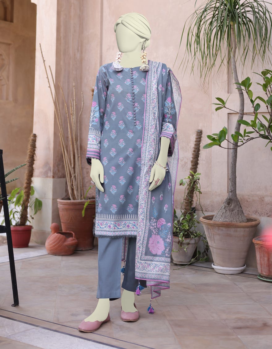 Grey Lawn Unstitched 3 Piece Dress | Jlawn-S-24-165