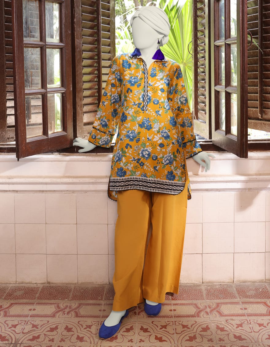 Multicolor Lawn Unstitched 2 Piece Dress | Jlawn-S-Jst-24-1701
