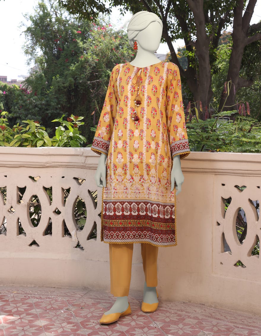 Multicolor Lawn Unstitched 2 Piece Dress | Jlawn-S-Jst-24-1706