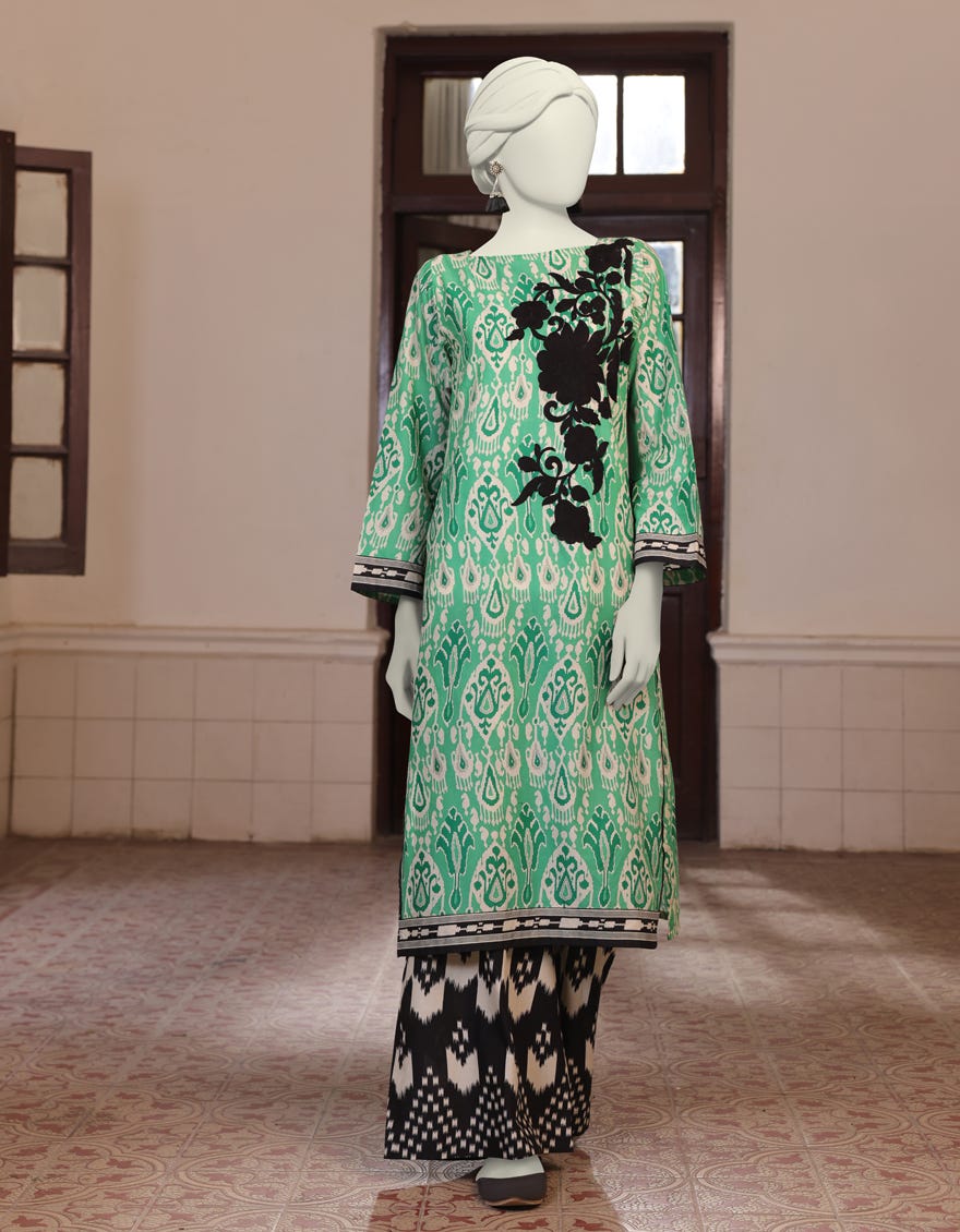 Multicolor Lawn Unstitched 2 Piece Dress | Jlawn-S-Jst-24-1715
