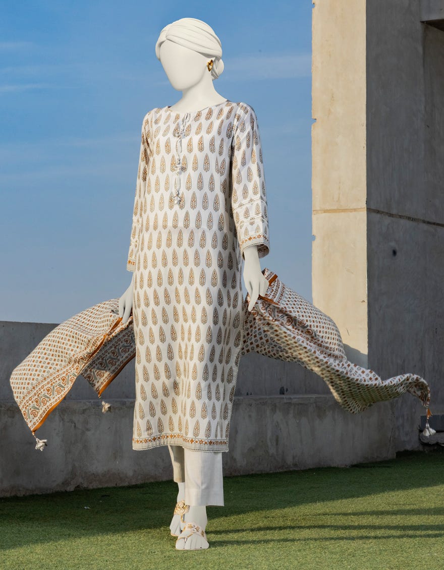 Multicolor Lawn Unstitched 3 Piece Dress | Jlawn-S-24-175