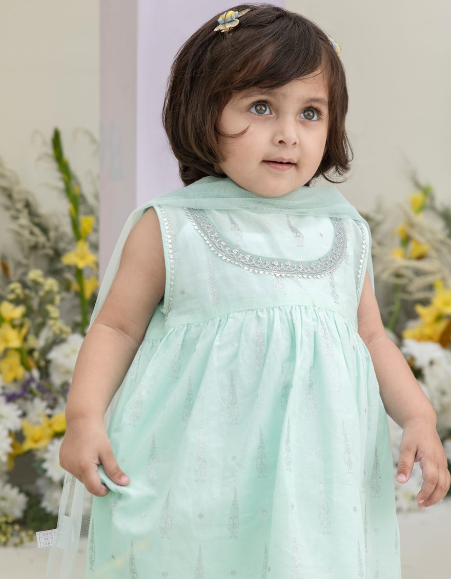 GREEN LAWN INFANT 3PC STITCHED | JGK-S-24-1939