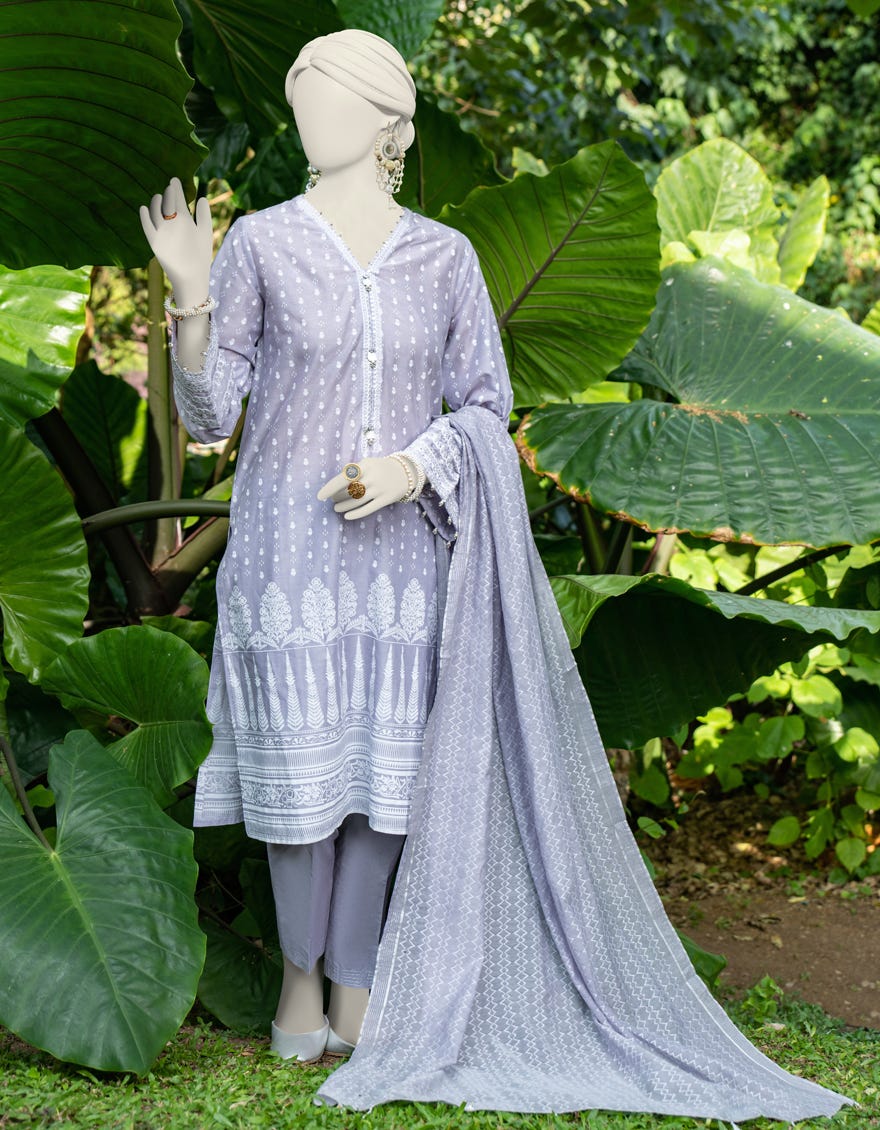 Lilac Lawn Unstitched 3 Piece Dress | Jlawn-S-24-216