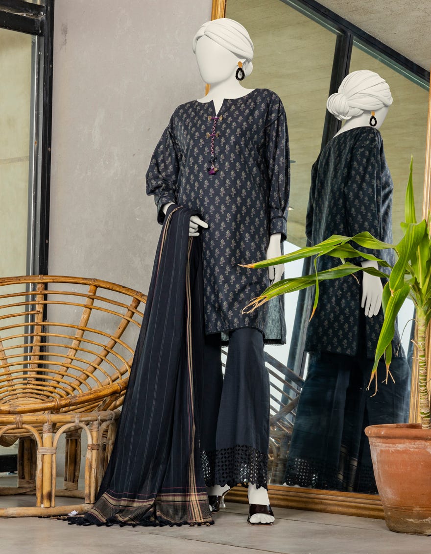 Multicolor Lawn Unstitched 3 Piece Dress | Jlawn-S-24-226