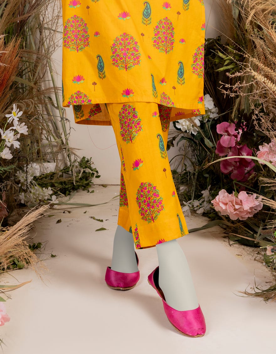 Yellow Liminal Trousers | Jjlt-S-24-3000