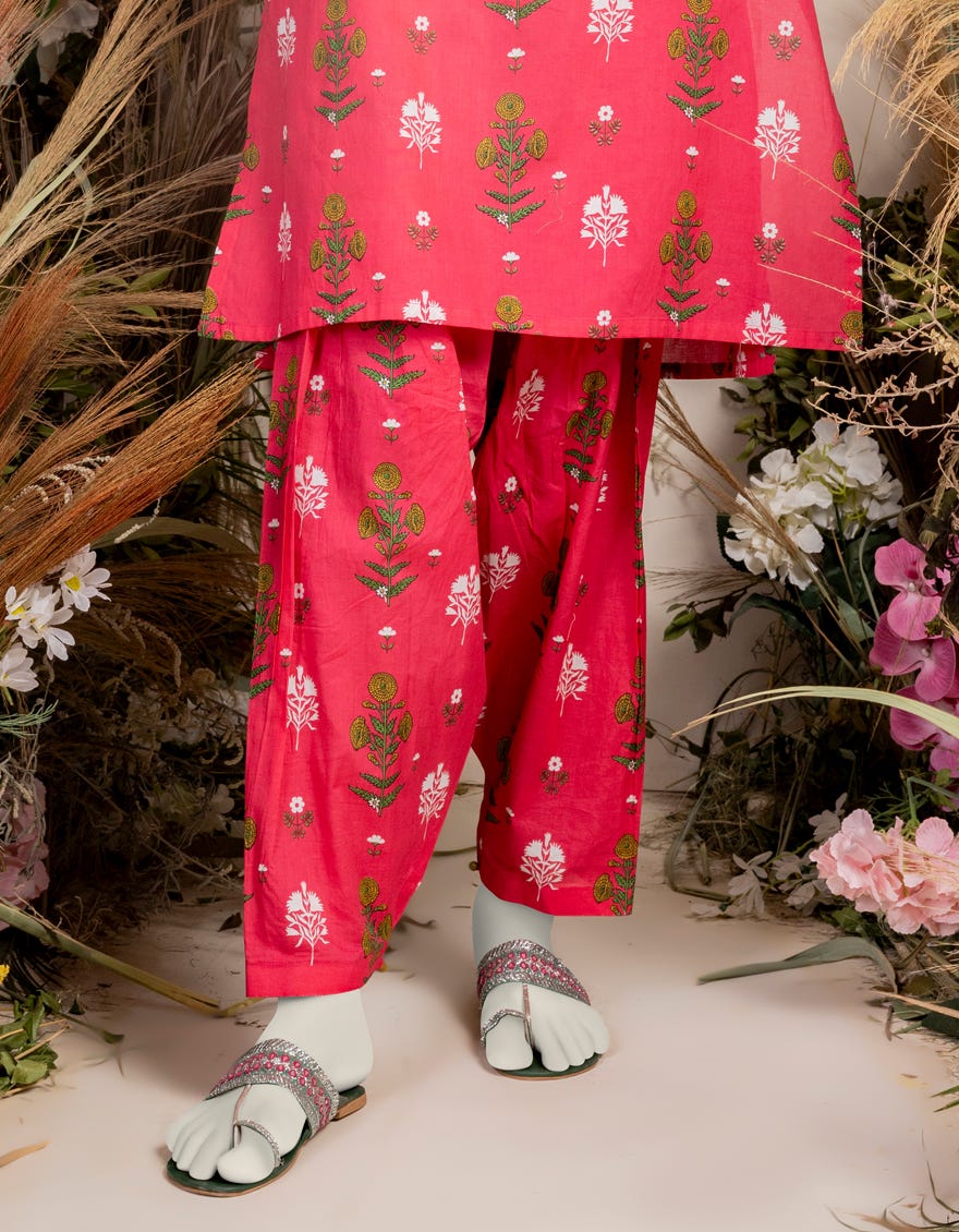 Pink Liminal Shalwar | Jjlt-S-24-3002