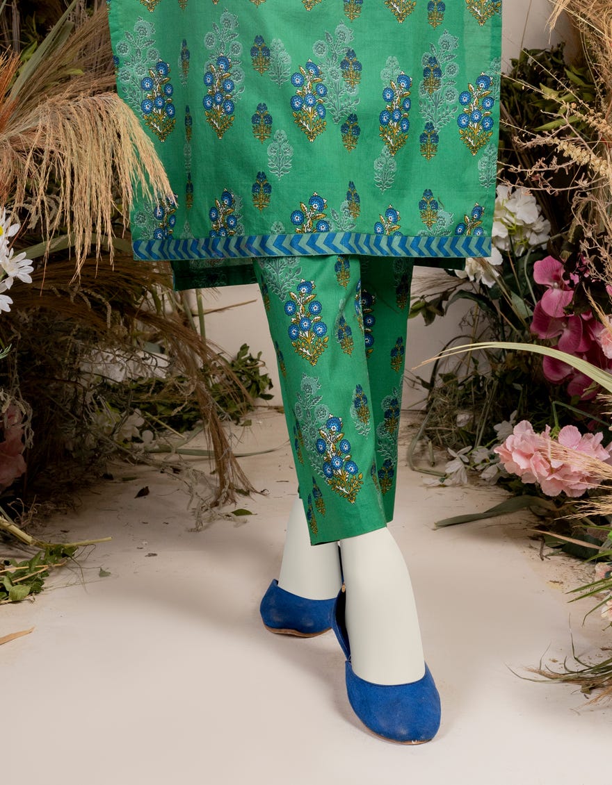 Green Liminal Trousers | Jjlt-S-24-3005