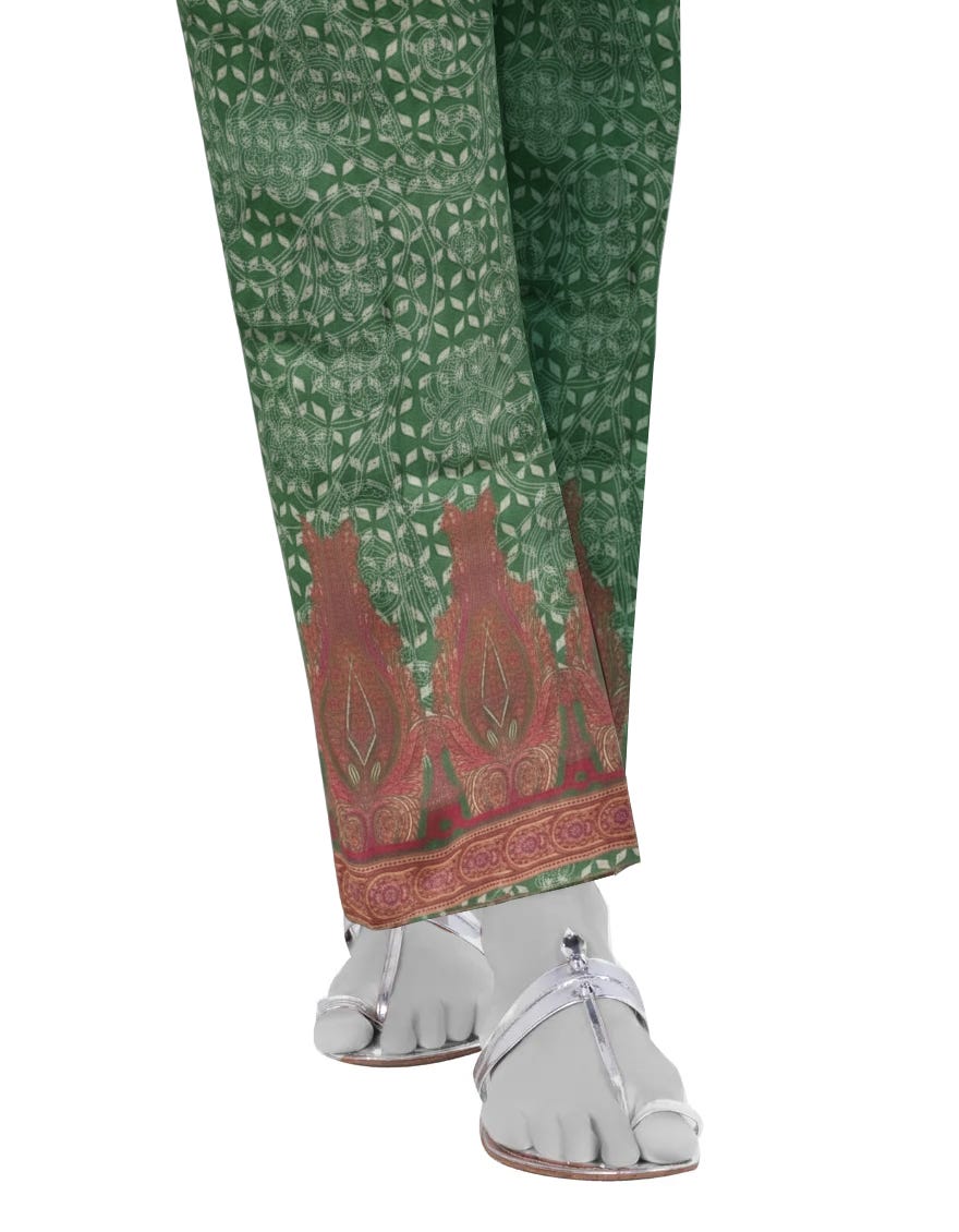 GREEN KHADDI TROUSERS