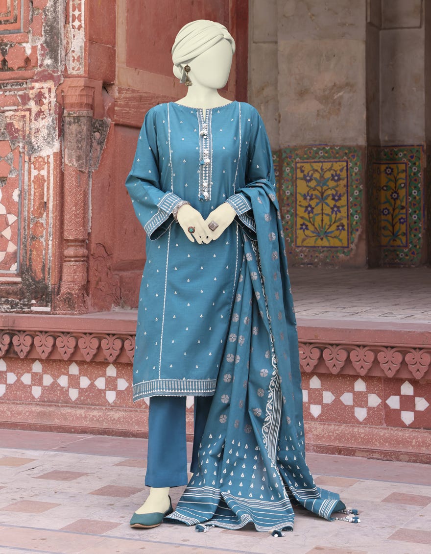 Green Lawn Unstitched 3 Piece Dress | Jlawn-S-24-478