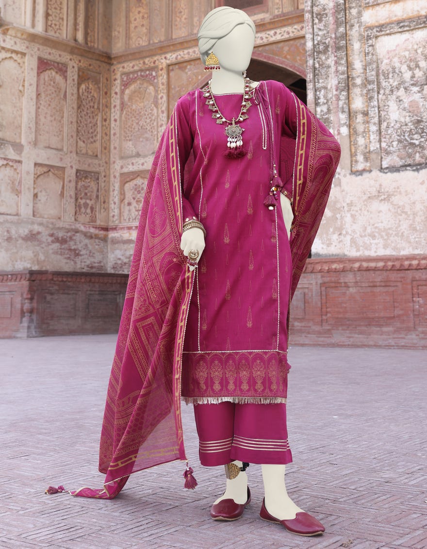Multicolor Lawn Unstitched 3 Piece Dress | Jlawn-S-24-506