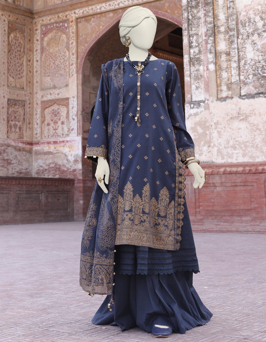 Multicolor Lawn Unstitched 3 Piece Dress | Jlawn-S-24-507