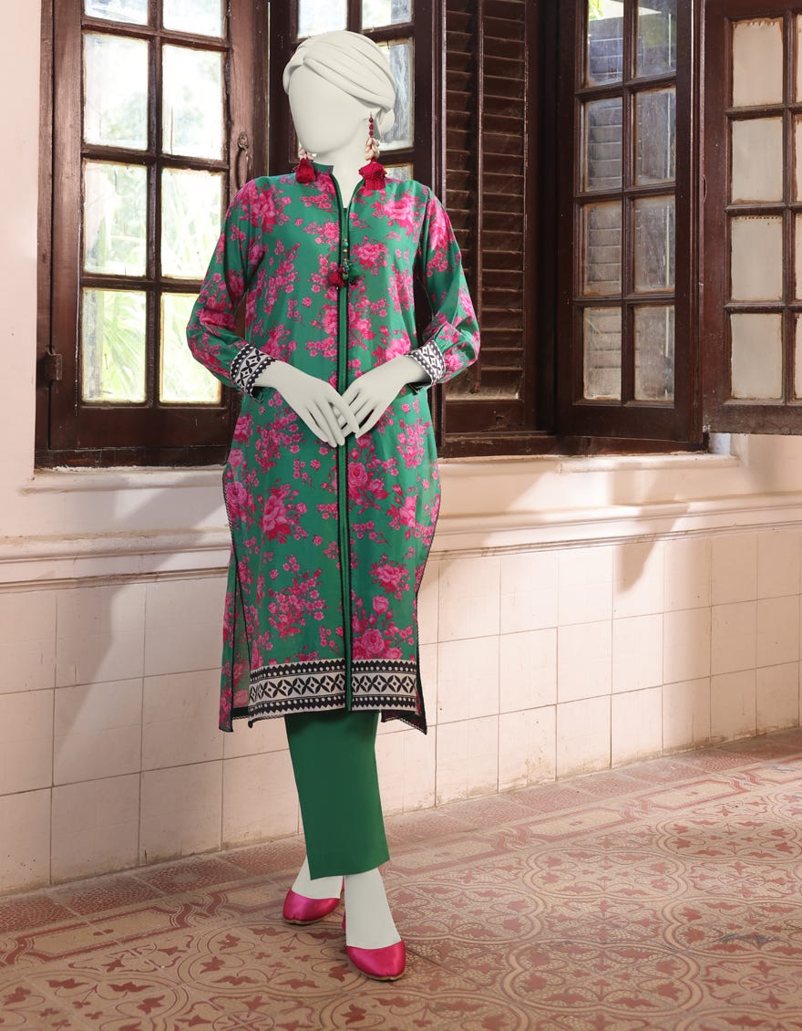 Multicolor Lawn Unstitched 2 Piece Dress | Jlawn-S-Jst-24-1699