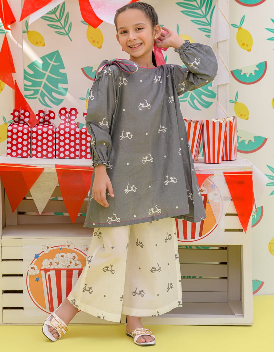Grey Lawn Girls 2 Piece Stitched | Jgkl-S-Jk2-24-5603