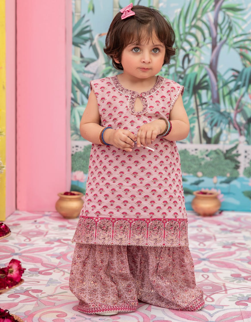 Pink Lawn Stitched 2 Piece | Jgkl-S-Jk2-24-5623