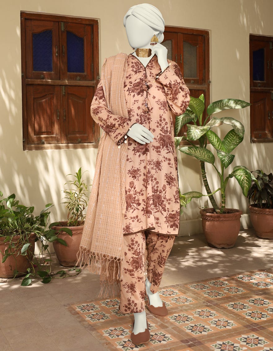 Multicolor Lawn Unstitched 3 Piece Dress | Jlawn-S-24-582