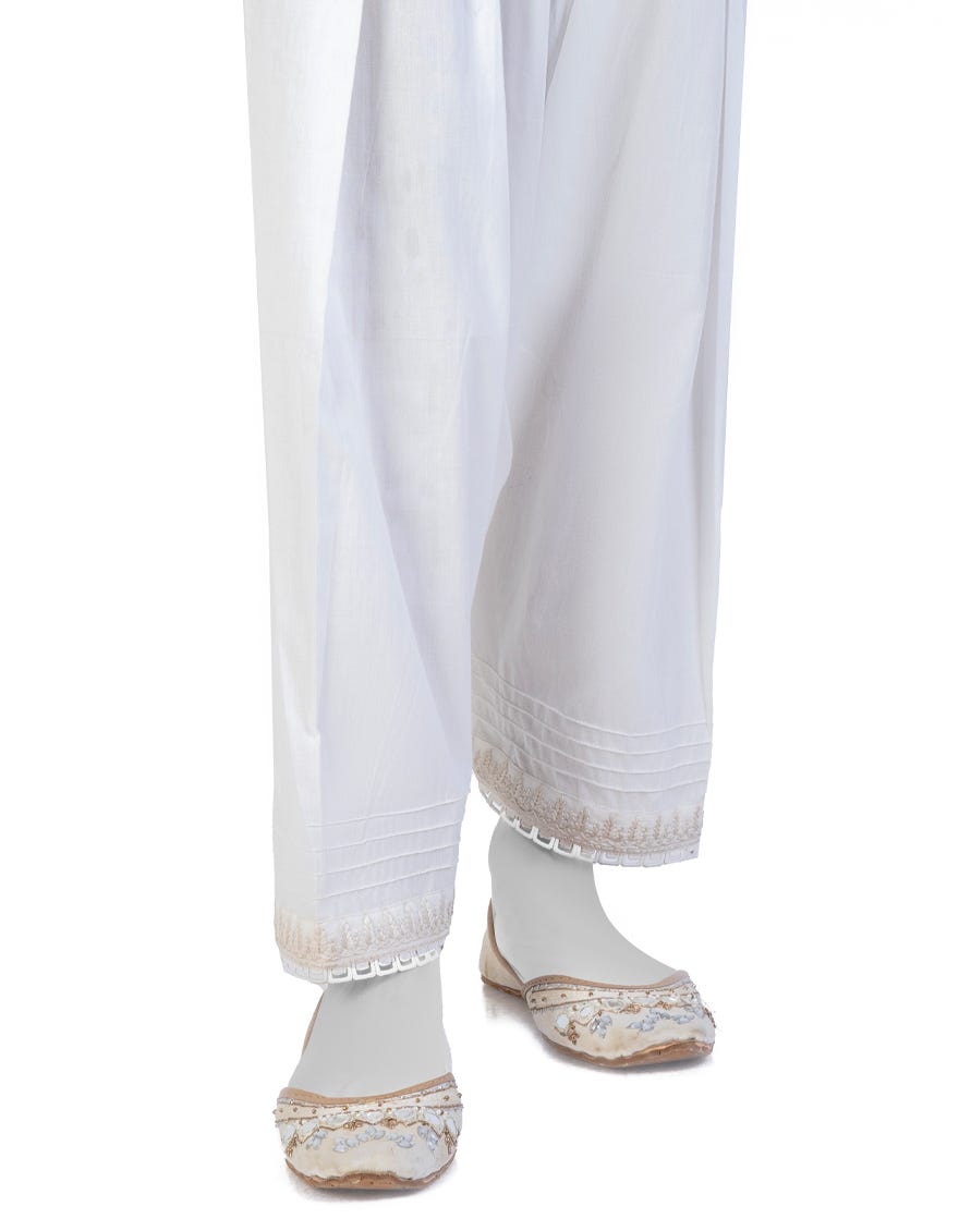 White Lawn Shalwar | Jjlt-S-24-8002-A