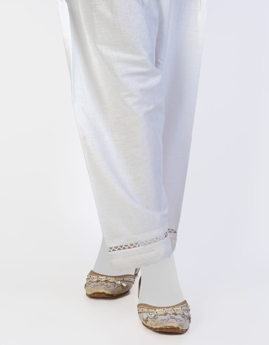 White Lawn Shalwar | Jjlt-S-24-8003