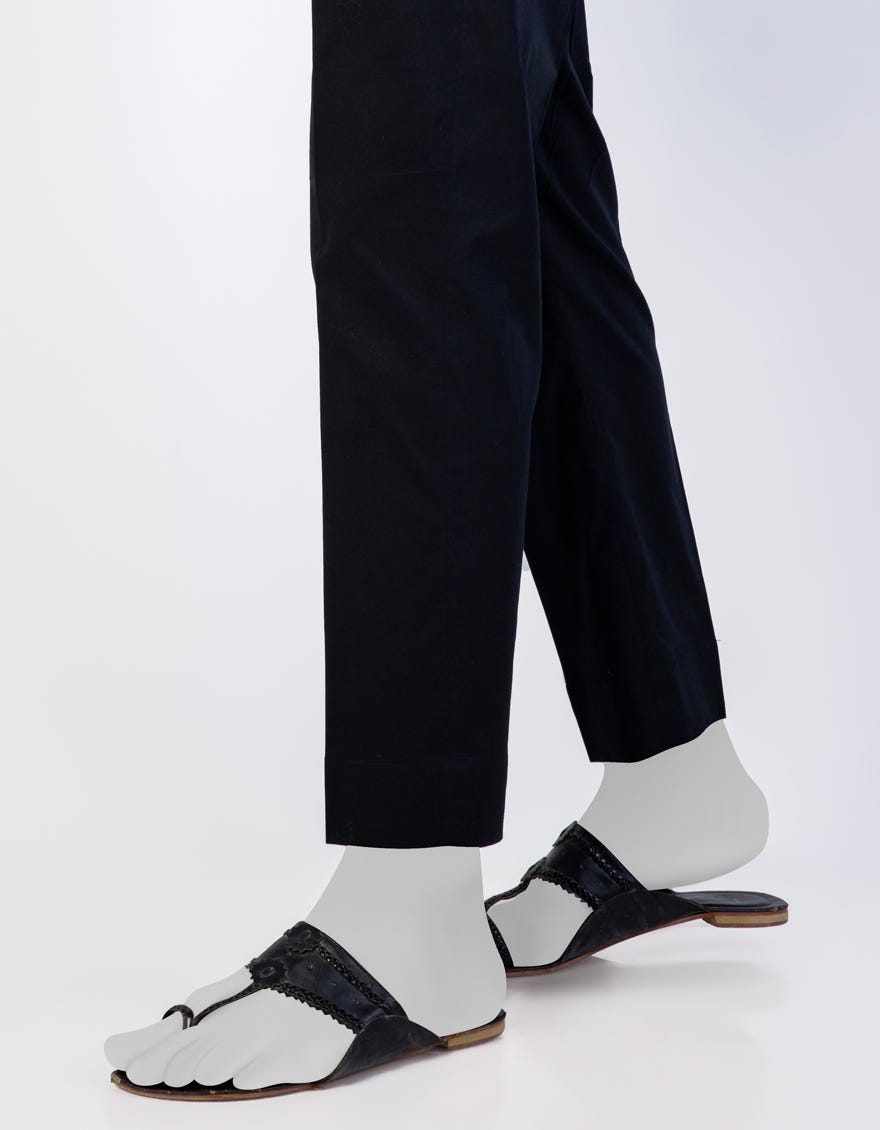 Black Lawn Trousers | Jjlt-S-24-8004-B