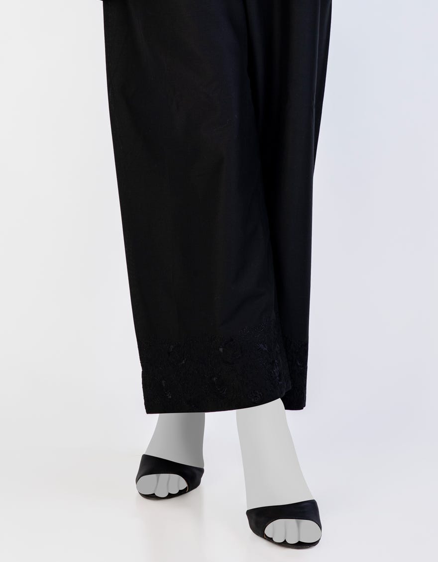 Black Lawn Trousers | Jjlt-S-24-8005