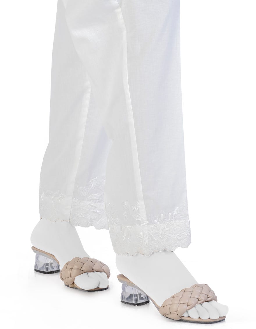 White Lawn Trousers | Jjlt-S-24-8006-A