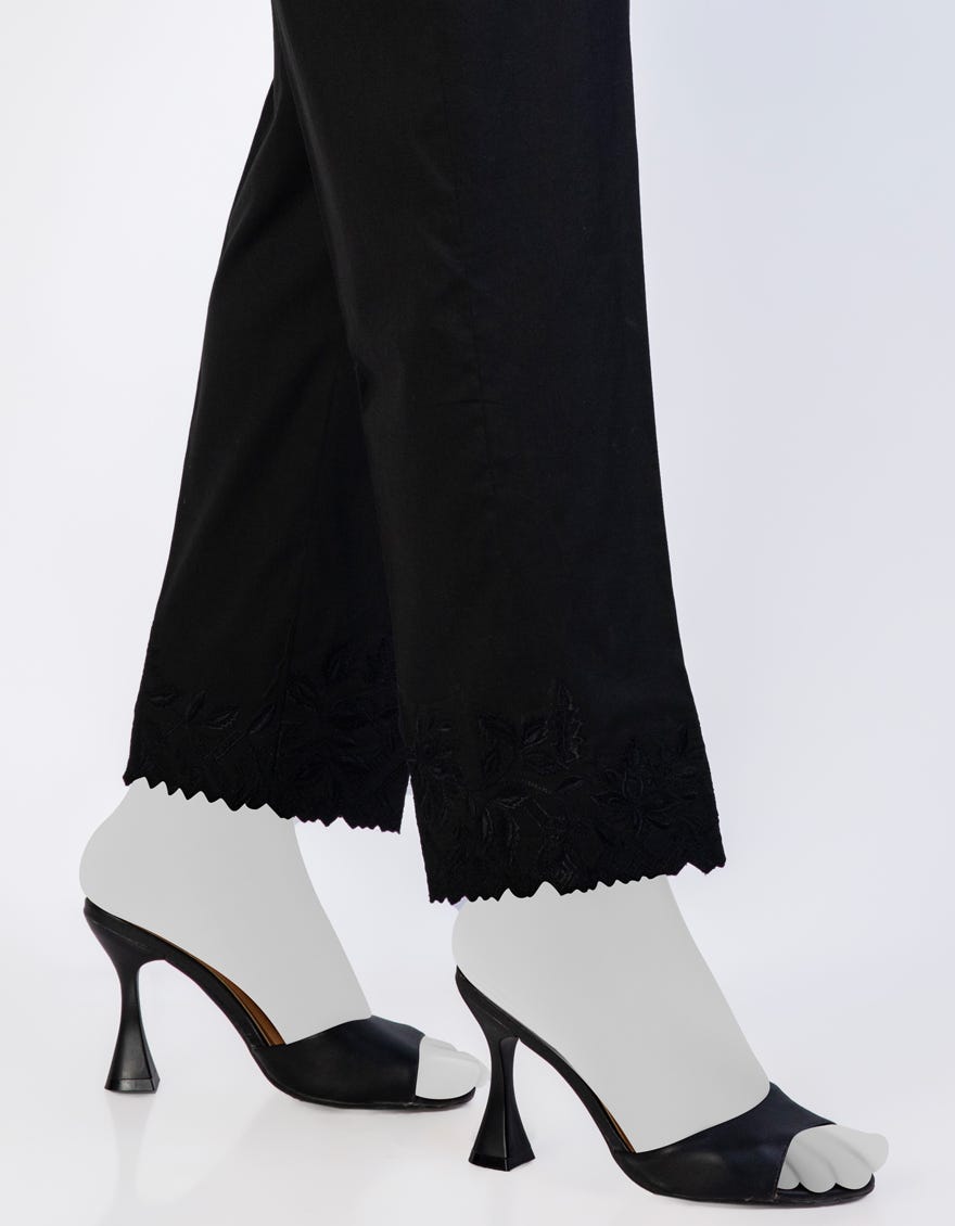 Black Lawn Trousers | Jjlt-S-24-8006-B