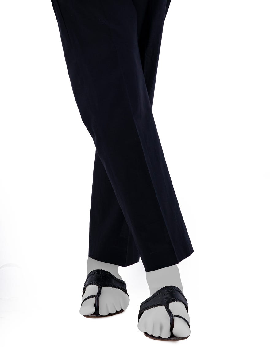 Black Lawn Trousers | Jjlt-S-24-8018-B