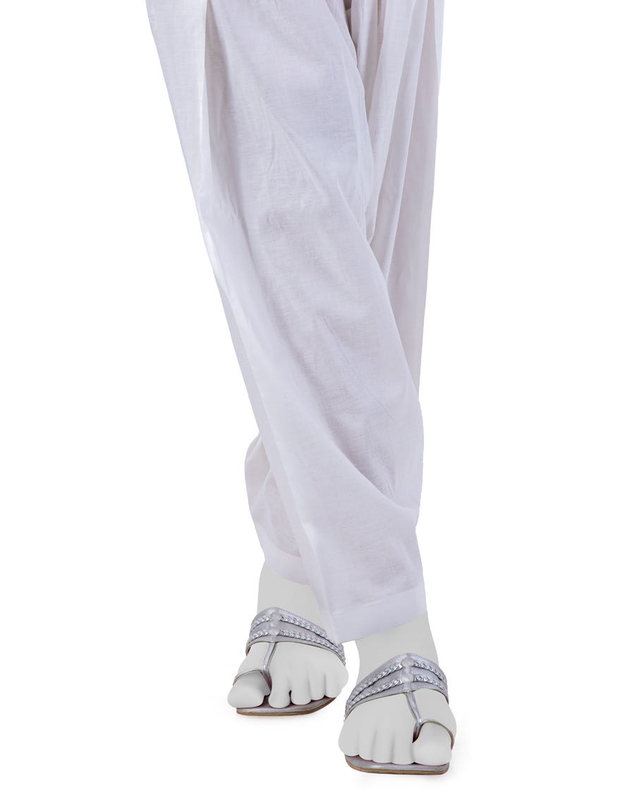Off White Lawn Trousers | Jjlt-S-24-8022-C