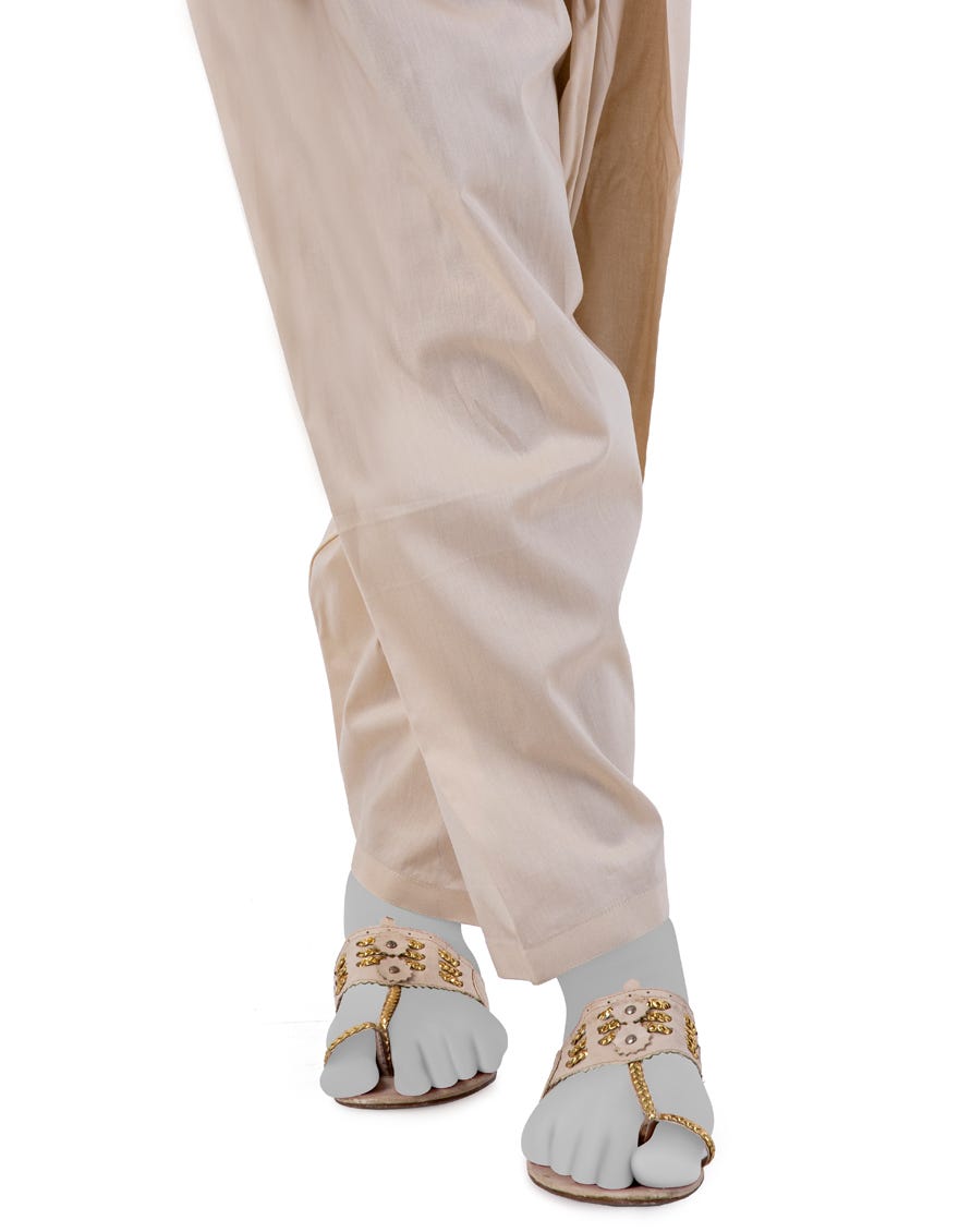 Beige Lawn Trousers | Jjlt-S-24-8022-D