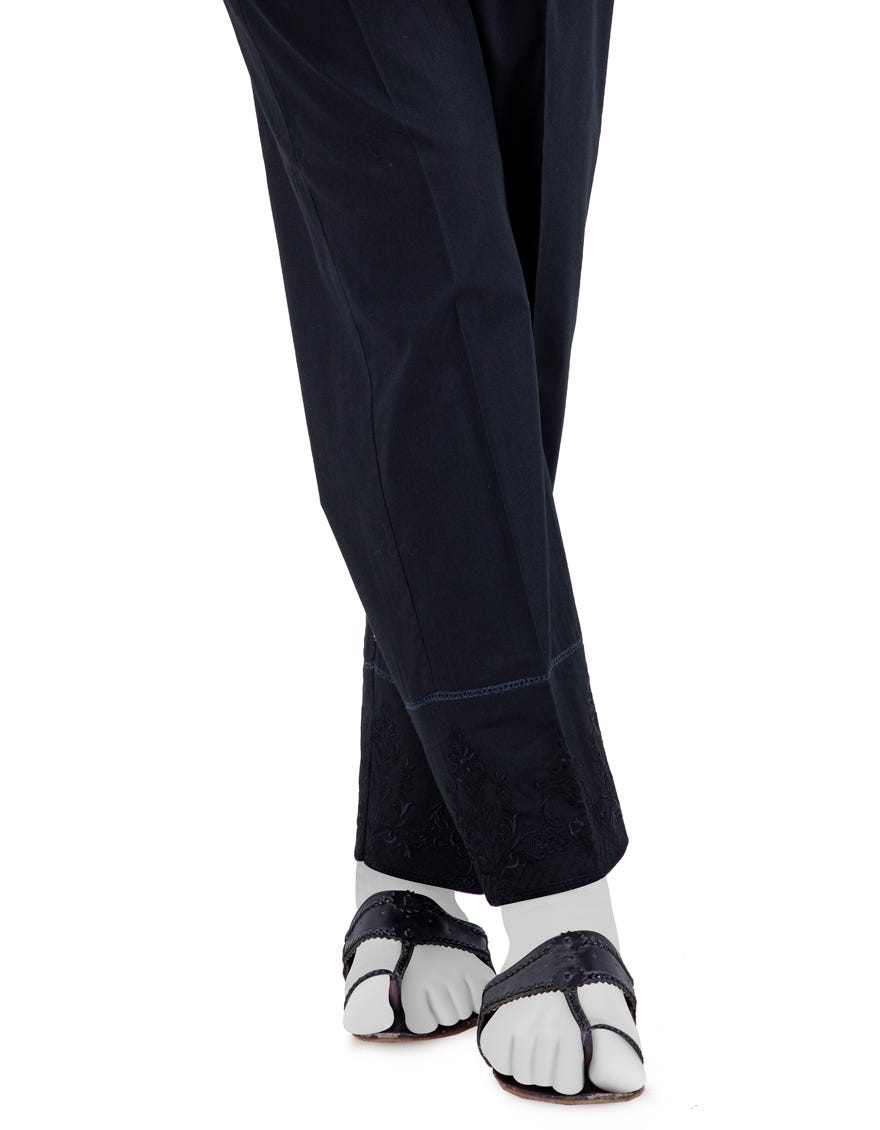 Black Lawn Trousers | Jjlt-S-24-8023
