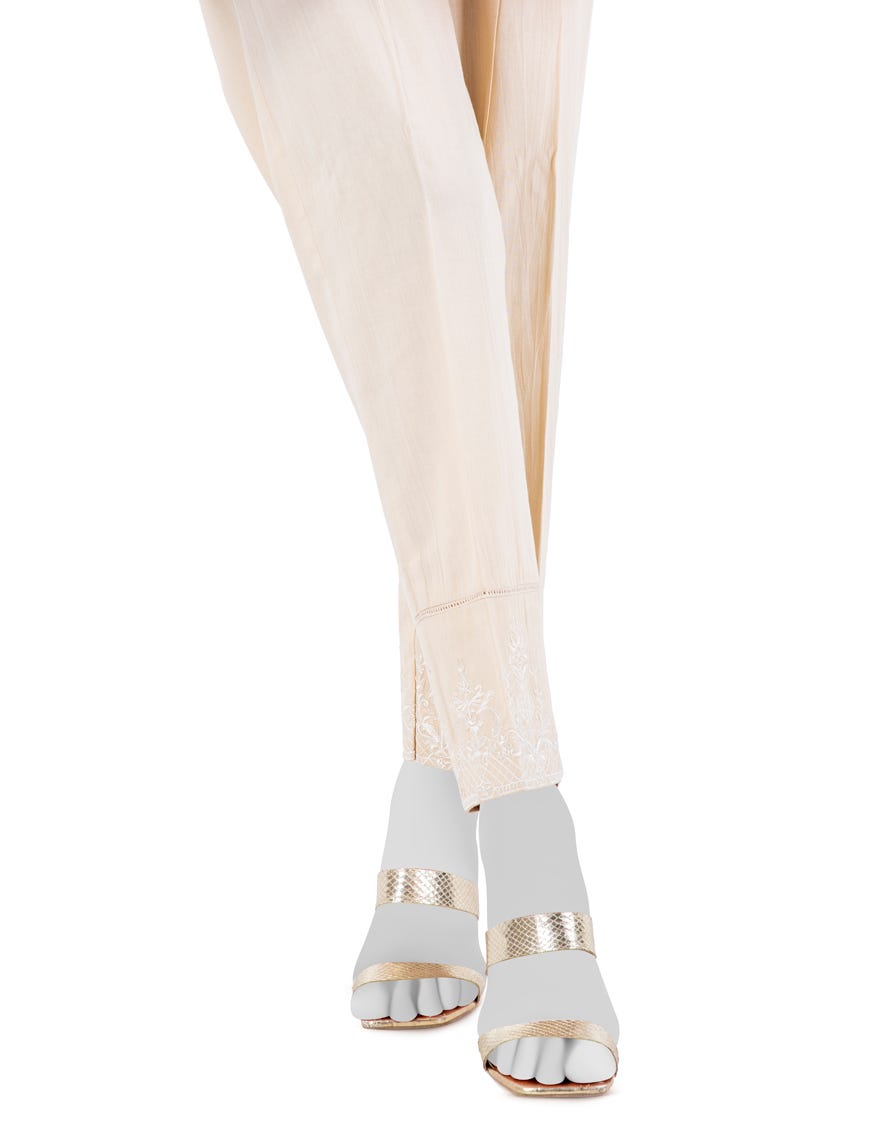 Beige Lawn Trousers | Jjlt-S-24-8023