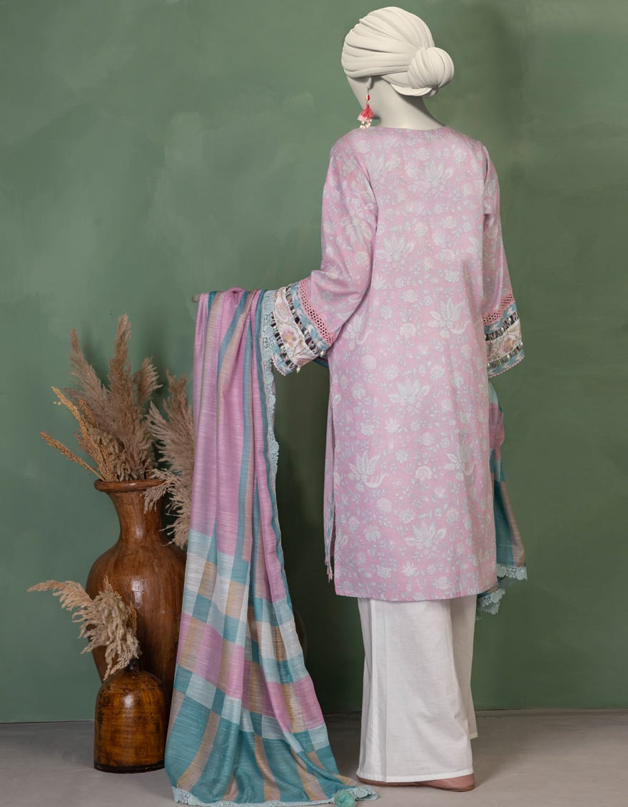 MULTICOLOR LAWN PRINTED UNSTITCHED 2PC
