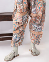 MULTICOLOR LAWN PRINTED TROUSERS