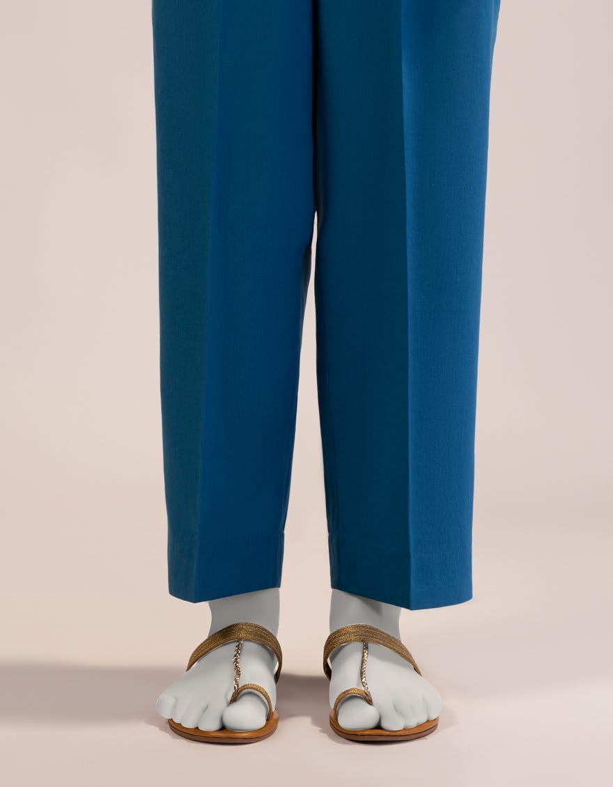 BLUE LAWN TROUSERS