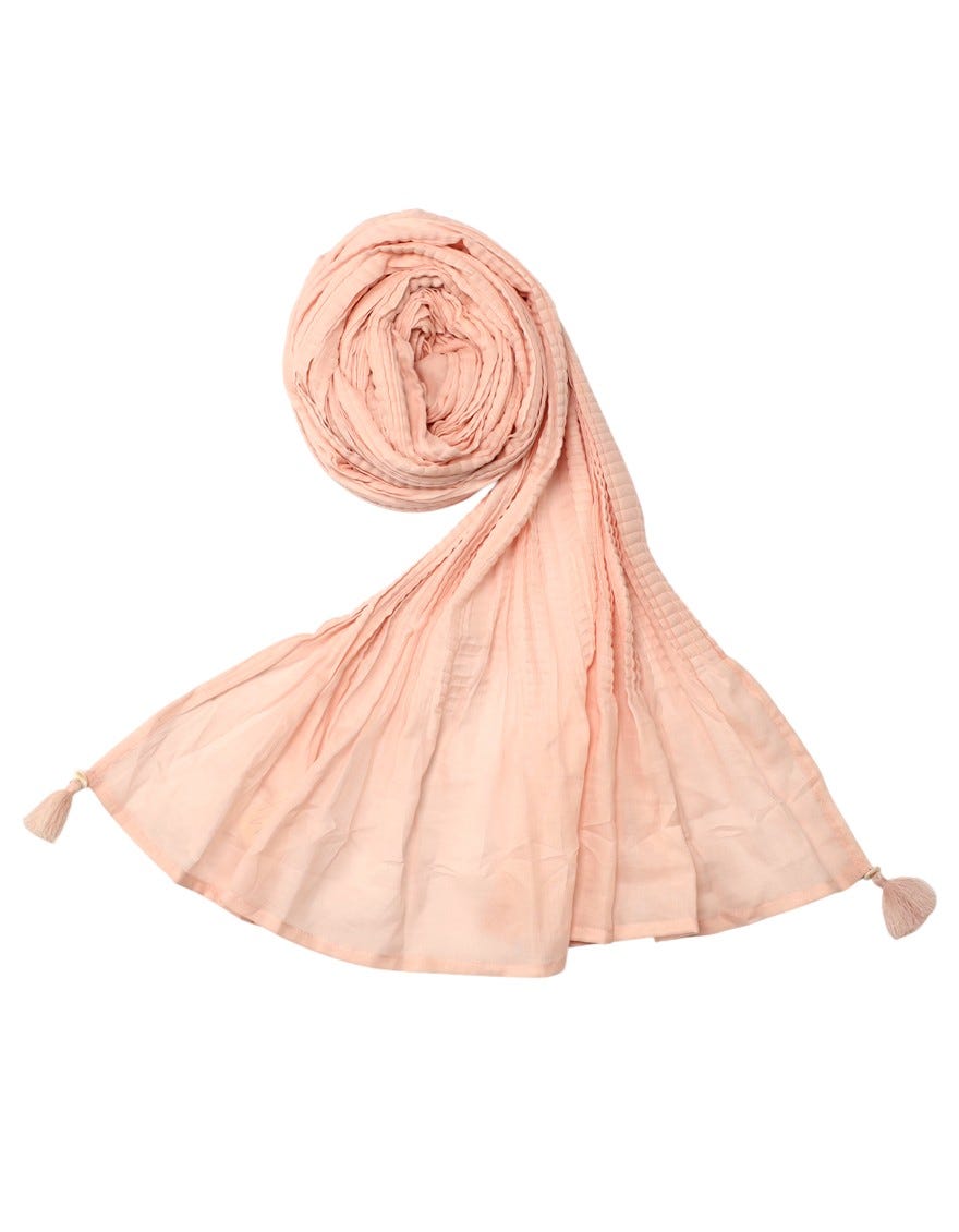 LILAC LAWN DYED CRUSH DUPATTA