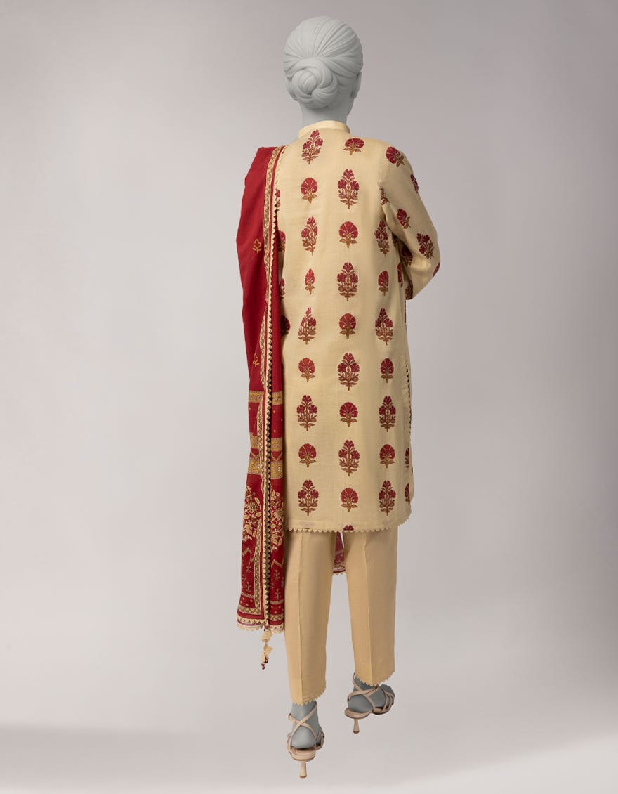 MULTICOLOR LAWN PRINTED UNSTITCHED 3PC